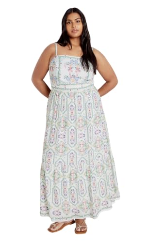 City Chic Women's Plus Size Maxi Dress - Molly Print,