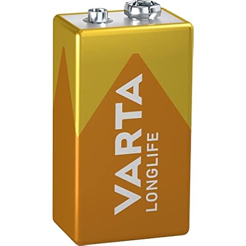 Pila Varta Longlife Alcalina 9V para detectores de incendios y humo Cover