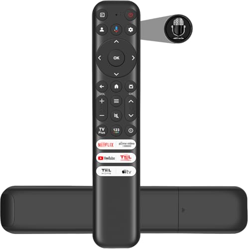 Original RC813 Vocie Remote Replacement for TCL Google TV Remote Control, Compatible with 4K UHD HDR QLED Smart TVs 【Not for TCL Fire&Roku】