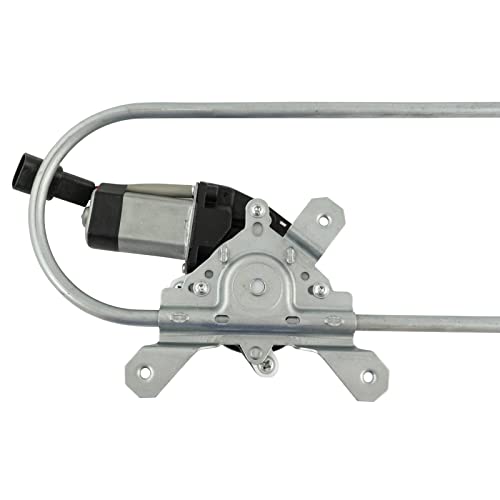 Image of TRQ Front Driver Side Power Window Motor and Regulator Assembly Power One Touch Compatible with 06-15 Kenworth T800 with Daylight Doors 06-19 W900 Daylight Doors 14-18 T680