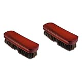 Brosse pour chaussures : la brosse en crin de cheval a un design approprié pour une utilisation facile, pratique, ne salit pas vos mains.