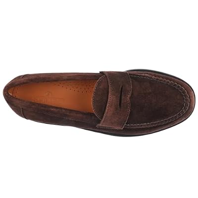 Sebago Men's Ryan Suede Polaris Loafers, Dark Brown, 9.5 Medium US