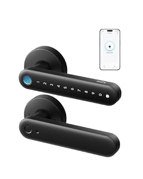 eufy Security Smart Lock FamiLock C32, Fingerprint Keyless Lock with Handle