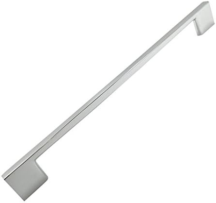 Southern Hills Polished Chrome Cabinet Pulls - 224mm Screw Spacing - 5 Pack - Chrome Drawer Pull - Chrome Cabinet Handles - Modern Cabinet Hardware - Kitchen Drawer Handles - SH3229-224-CHR-5