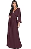 KOH KOH Petite Womens Long Kimono Sleeve with Sleeves Wrap Fall Winter Empire Waist Flowy Casual...