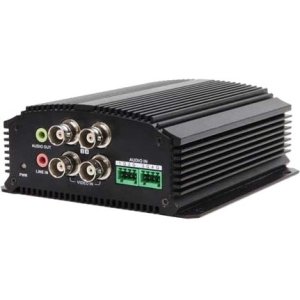 HIKVISION, VIDEO SERVER, 1-CHANNEL, H264, DUAL STREAM, 960H - 30FPS, AUDIO -1/1, RS-485, ALARM I/O -1/1, 12VDC, REPLACES DS-6701HFI