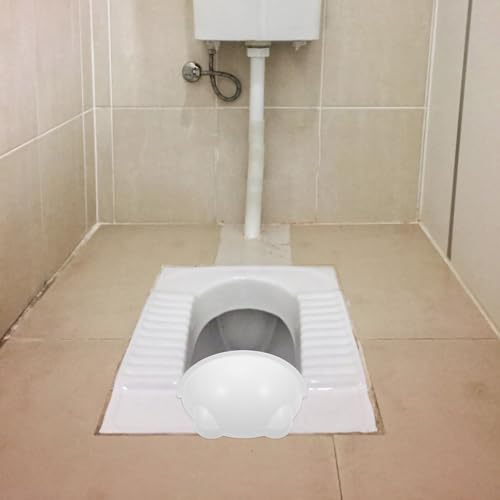 Deflector de orina para baños públicos con protector antisalpicaduras de inodoro turco 5