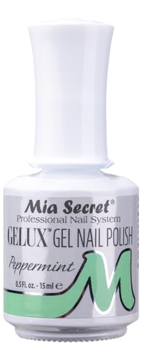 Esmalte Gel Mia Secret Gelux 1/2 oz Peppermint miniatura 1