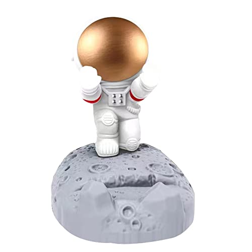 Astronauten Telefonhalter für Schreibtisch, Kreative Astronauten Handyständer Desktop Harz Astronaut Tablet Telefonhalter für iPhone iPad Spaceman Handy Home Office Desk Mount, Desktop Ornament Cover