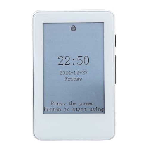 E Reader، کتاب جیبی قابل حمل با نور پس زمینه صفحه نمایش جوهر 2.7 اینچی، پشتیبانی از تقویم