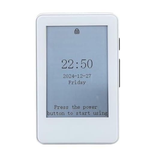 E Book Reader, 2,7 Pouces à L'encre Écran Compact Lightweight Electric Book Reader, Portable Electronic Book Reader Bluetooth MP3 Player, Memory Card Extension to 128 Go