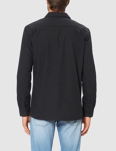 Springfield LS Oxford Fabric Overshirt Camicia