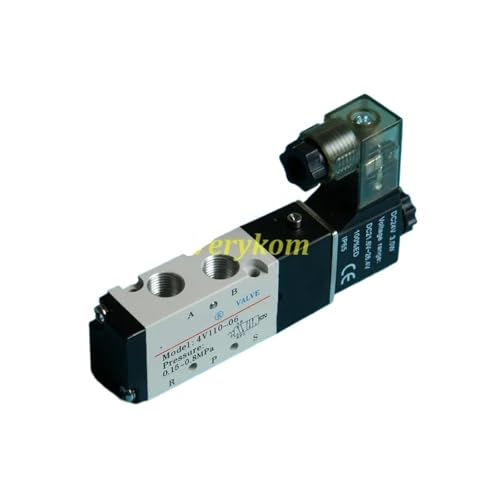 Électrovanne pneumatique 110V AC à LED avec commutation rapide pour circuits 1/4
