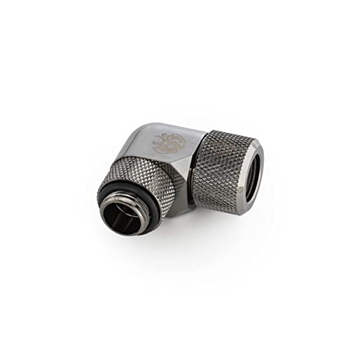 BitsPower Advanced Multi-Link Adapter Anschluss 90 Grad G1/4 Zoll AG Auf 12mm AD Hardtube - drehbar,