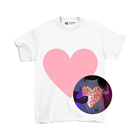 Illuminated Apparel Glow in The Dark T-Shirt Cover