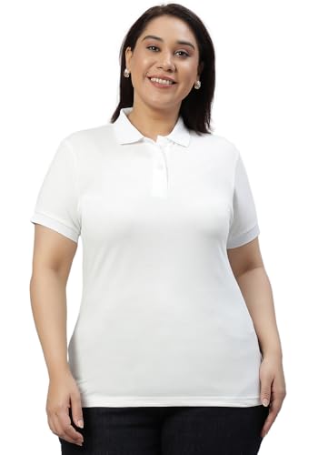 Image of Wear Your Opinion Womens Plus Size Polo Collar Neck T-Shirt Top