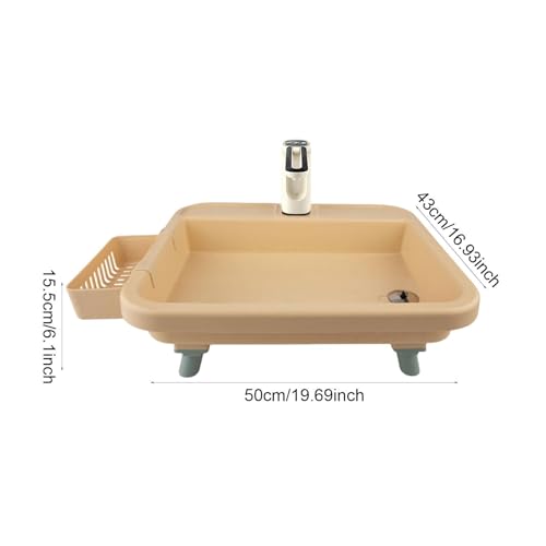 Lavabo portable d'extérieur Sharplace avec robinet électronique