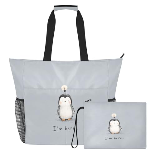 Sac de week-end pour piscine et vacances au soleil en lot de 2
