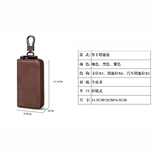 Flashing Large-Capacity Zipper Key Bag2