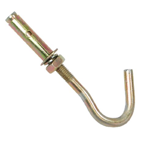 Aexit Expansion Anchor Nuts Fastner Bolt Open Cup Hook Panel Nuts M6 Hardware