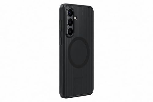 Image of Samsung Galaxy S26+ Rugged Magnet Phone Case, Scratch Resistant, Raised Edges, Comfortable Safe Grip, Black