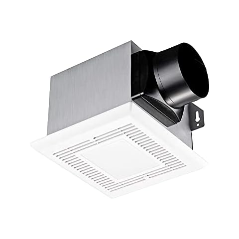 Tech Drive Very Quiet Bathroom Fan with Light Cover