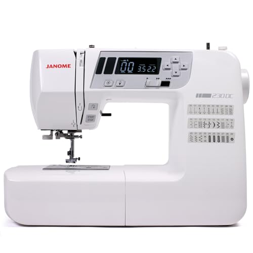 Janome 230 DC mit Bonus-Anschiebetisch