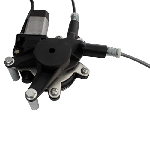 Image of TRQ Rear Left Power Window Regulator & Motor Assembly Drivers Side Compatible with 2005-2010 Dodge Dakota 2006-2009 Mitsubishi Raider 2011 Ram
