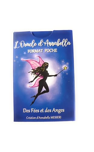 L'Oracle d'Annabella, Format Poche, Jeu de 72 Cartes Divinatoires et de Développement Personnel, des Fées et des Anges