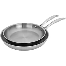 HENCKELS Clad H3 2-pc Stainless Steel 10-in & 12-in Fry Pan Set