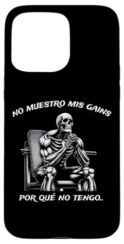 Calacas Chidas Gym | Mexican Sayings Funny Sarcasm Slang �X�}�z�P�[�X iPhone 15 Pro Max �p