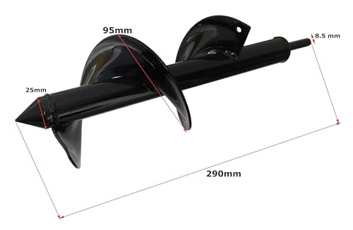 Inditrust 1pc Plant or Earth Auger Drilling Bit for plant