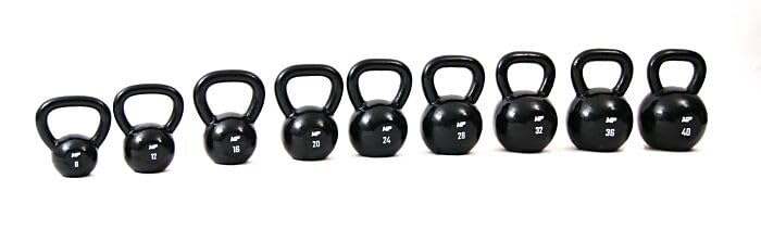 Muscle Power Kettlebell in ghisa - Nero - 24 kg