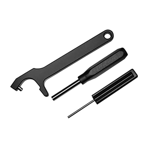 Glock Tool Kit Compatible with Glock, Front Sight Remove, Magazine Disassembly, Pin Punch Tools Compatible with Glock 19 26 27 43 Accessories Cover