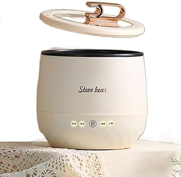 Rice Cooker, 2 Pieces, Living Alone, Small Rice Cooker, Rice Cooker, Equipped with Porridge Mode, Thermal Reservation Function, Cooking, Fast Cooking, Time-saving, Heat Retention, Black Thick