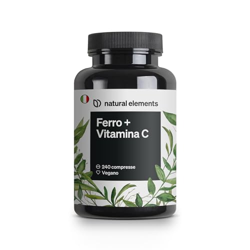 UNA FONTE D’ENERGIA DUREVOLE | Basta solo 1 compressa al dì: con 240 compresse insapori hai una scorta che dura a lungo. La dose giornaliera raccomandata (1 compressa) è di 20 mg di ferro e 40 mg di vitamina C.