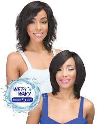 AQUA TRESS WET 'N WAVY JANET COLLECTION 3PCS (NATURAL WAVE 8" Color: Natural)