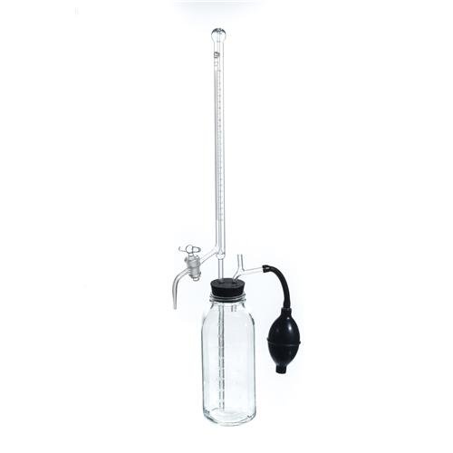 Wilmad-Lab Glass LG-4240-104 Laboratory Grade Automatic Buret with Straight Stopcock, 50 mL Capacity