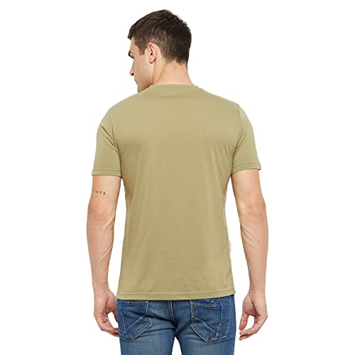 Image of Orewa by OKANE Men's Solid Round Neck Cotton T-Shirt (Pack of 2)