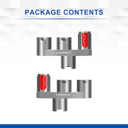 LANMU Docking Station Accessory Holder Compatible with Dyson V15 V11 V10 V8 V7 Absolute Animal Trigger Motorhead Outsize Detect Cordless Stick Vacuum Cleaner Attachments Organizer No More Messy Tools