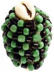 Powerful Santeria Beaded Makutos Macuto Amulets and Talismans Wicca Voodu Religion, Ogun