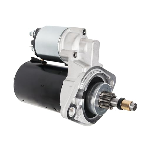 Image of 16450N Ezexpreze Starter Motor Compatible with Porsche 914 1974-1975 1.8L, Volkswagen Beetle 1970-1979 1.6L, Super Beetle 1972-1980 1.6L, 0.8kw 12V 9-Teeth CCW 111911023, BAA-911-023B, 6004AA0021