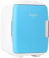 Cooluli Classic 4L Blue mini fridge under $50