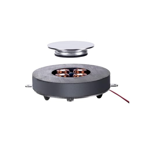 TYXFSMYXGS Magnetic Levitation Module DIY Kit with LED Light Floating Platform 800-1000g Load Magnetic Levitation Display Board Science Experiment Levitation Device for Desk Decor Education