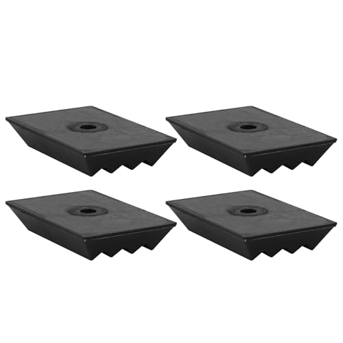 1362685080 Gummipuffer Aufhängung, 4 Stück Anschlagpuffer Blattfeder Zwischenplatte Ersatz für Citroen Jumper Peugeot Boxer Fiat Ducato 1350930080 512255