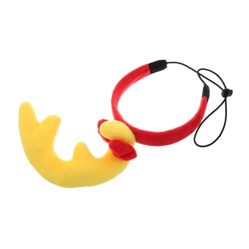 Baluue Adorable Dog Headband for Small Pets Cute Puppy Headband for Parties and Weddings Lightweight and Comfortable Design Photo Prop for Dogs and Cats S