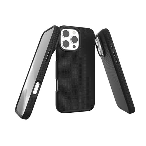 JT Berlin BackCase Pankow - Coque de protection en silicone solide MS - Compatible avec Apple iPhone 16 Pro Max - Protection contre les chutes selon la norme militaire américaine - Chargement sans fil