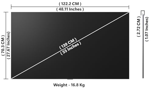 Image of LG 139 cm (55 Inches) OLED evo G5 Series 4K Ultra HD (3840 x 2160) Smart webOS OLED TV OLED55G56LA