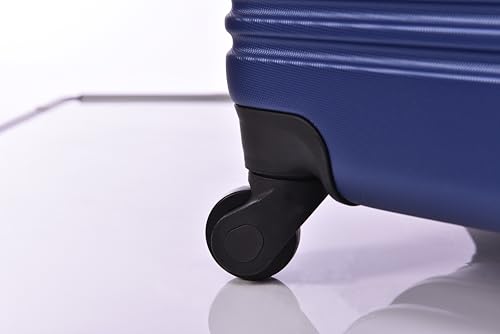 3 Piece Luggage Set for Stress-Free Travel, Lightweight Hardside Spinner Suitcases with Expandable Feature, Blue3