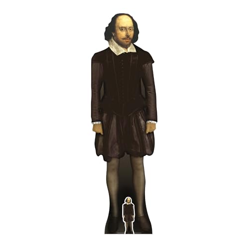 Star Cutouts William Shakespeare Pappaufsteller